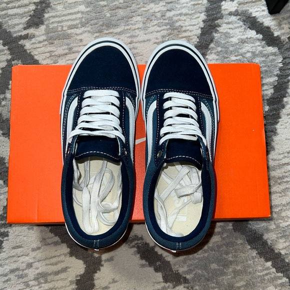 Vans Old Skool Pro in Navy/Stv Navy/White Size 6 Men - Picture 3 of 9